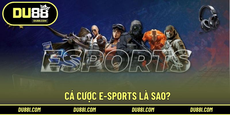 Cá cược E-Sports là sao?